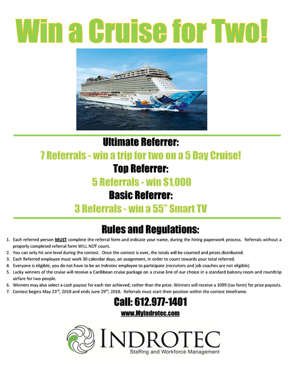 Referral Contest Cruise